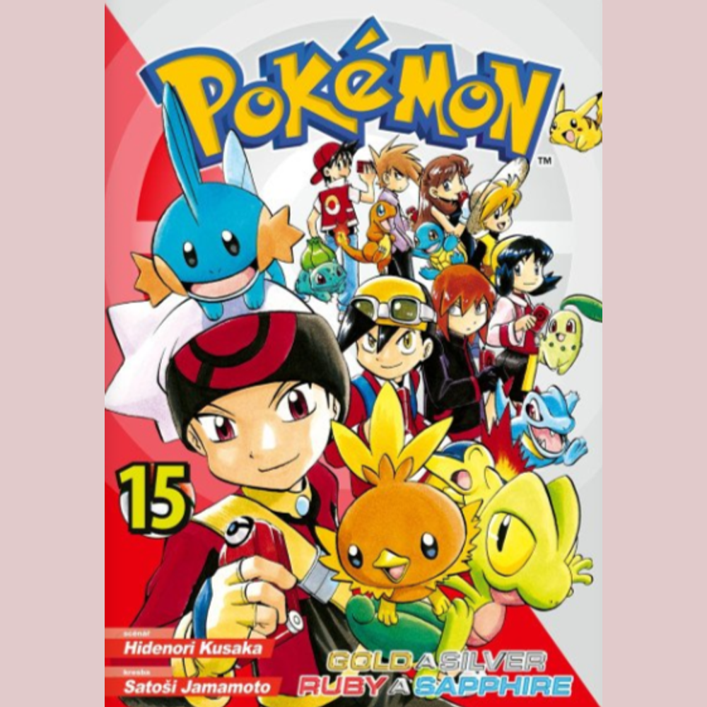 Pokémon 15 (Gold a Silver / Ruby a Sapphire) – manga