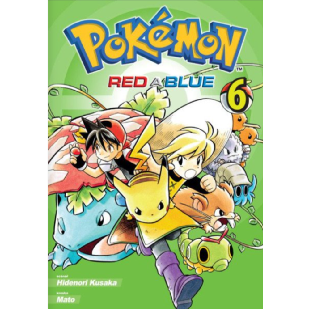 Pokémon 6 (Red a Blue) – manga