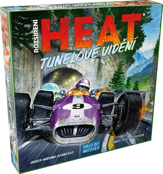 Heat: Tunelové vidění – přední strana krabice českého rozšíření