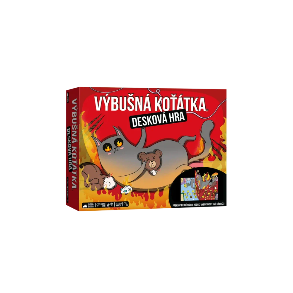 Výbušná koťátka: Desková hra