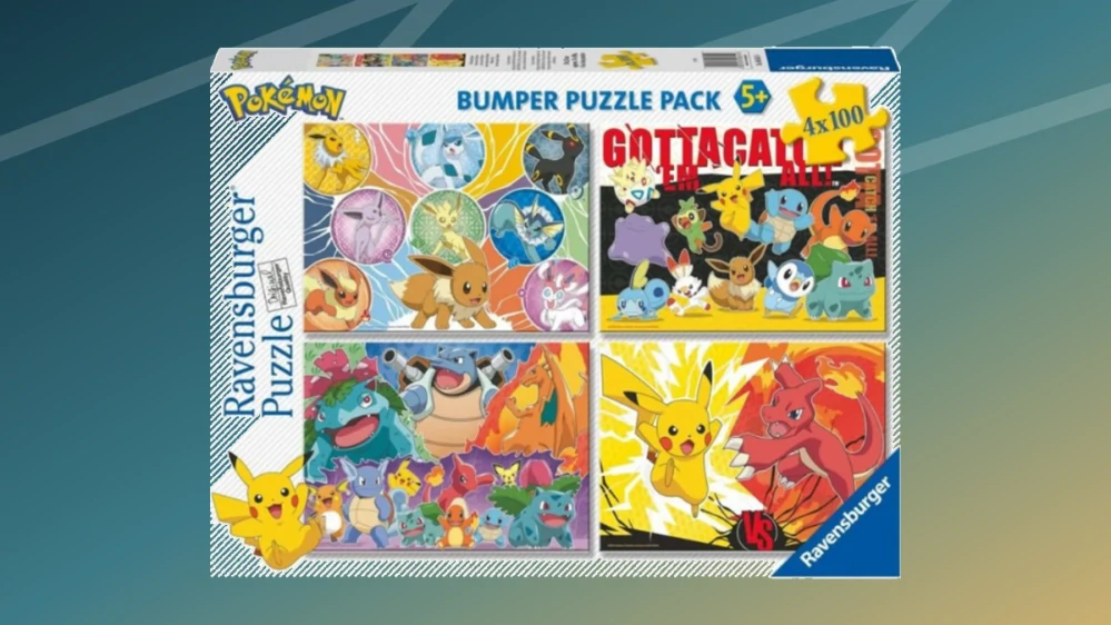 Puzzle Pokémon 4x100 dílků