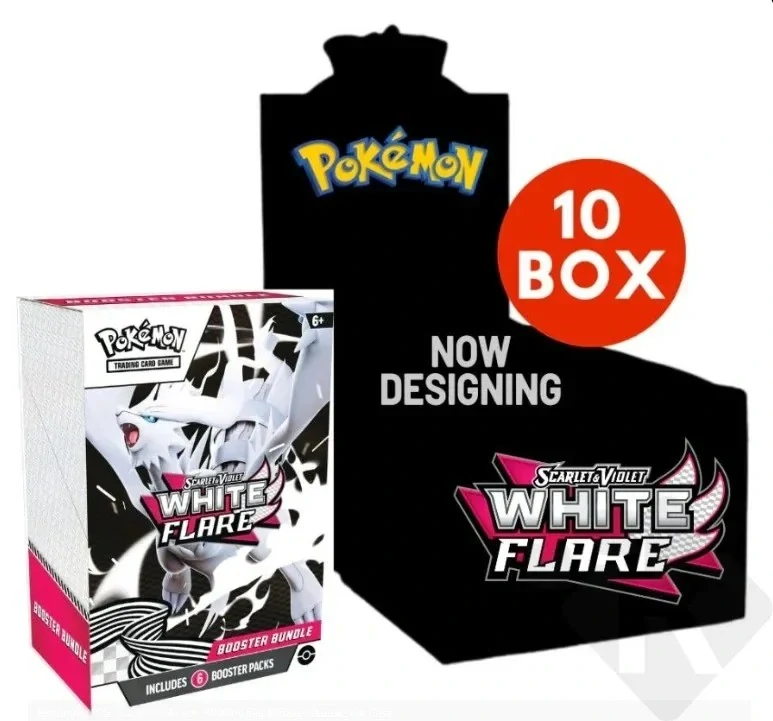 Pokémon Scarlet & Violet - White Flare Booster Bundle 10x - Case