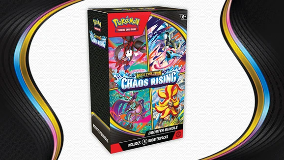 Pokémon TCG: Mega Evolution Chaos Rising Booster Bundle