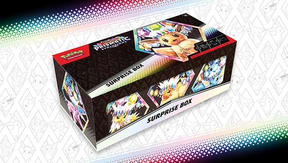 Pokémon Prismatic Evolutions Surprise Box