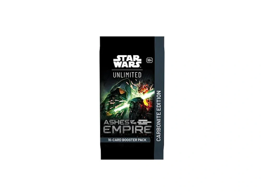 Star Wars: Unlimited – Ashes of the Empire Carbonite Edition Booster (EN), přední strana balení