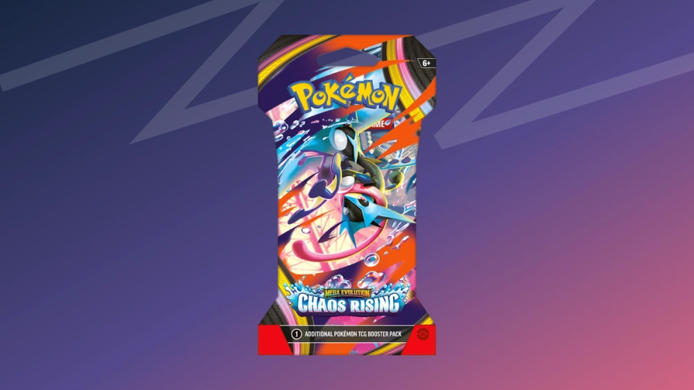 Pokémon TCG: Mega Evolution – Chaos Rising Sleeved Booster Pack