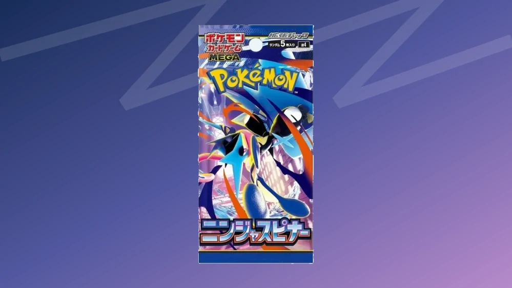 Pokémon Mega Evolution – Ninja Spinner Booster – Japanese