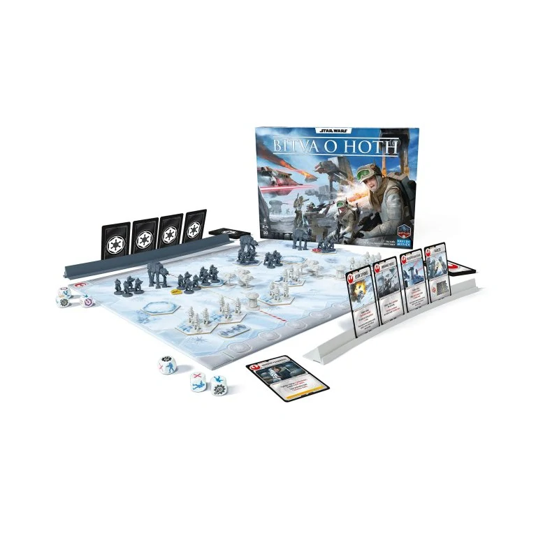 Star Wars: Bitva o Hoth – obsah hry na herním plánu