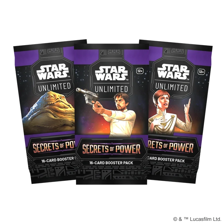 Star Wars: Unlimited – Secrets of Power, vyobrazenà boosterů