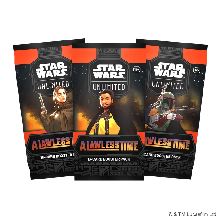 Star Wars: Unlimited – A Lawless Time, vyobrazenà boosterů