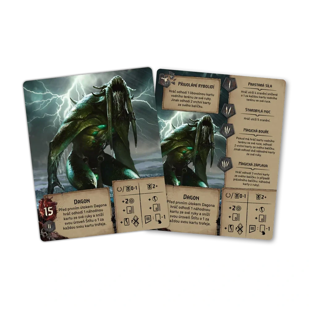 Zaklínač: Starý svět – Skellige, Dagon a karta nestvůry