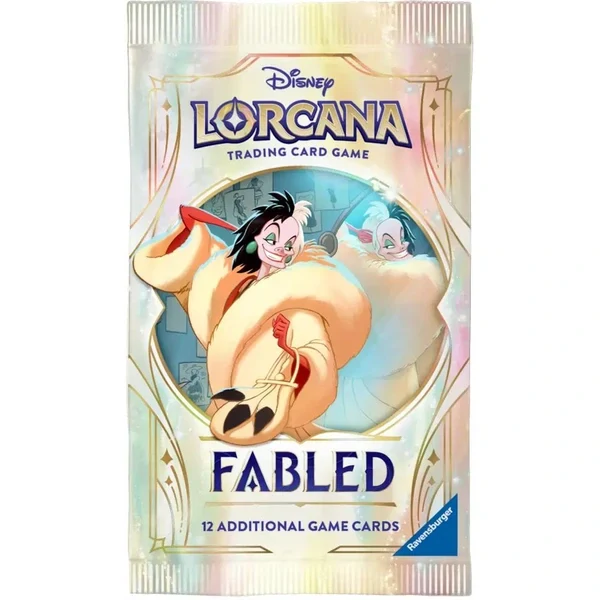 Disney Lorcana TCG Fabled Booster (EN) – další varianta motivu obalu