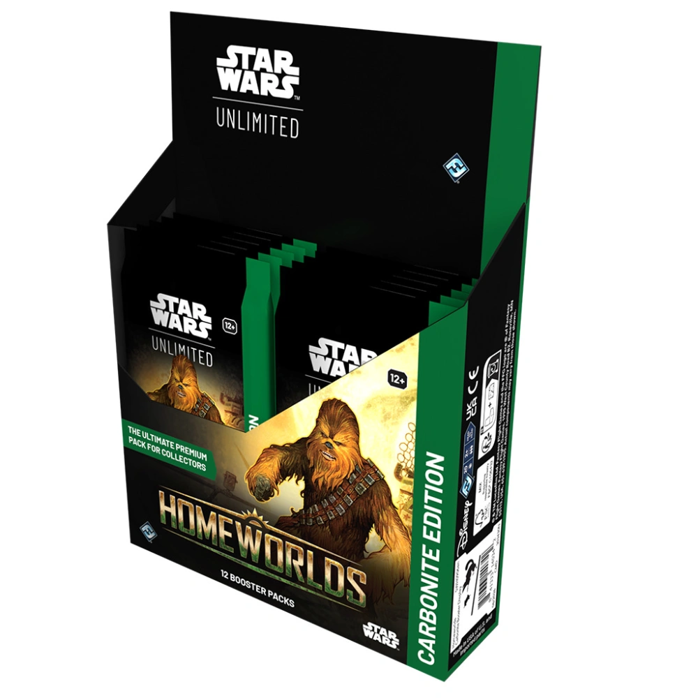 Star Wars: Unlimited – Homeworlds Carbonite Edition Booster Display, prototypový pohled 2