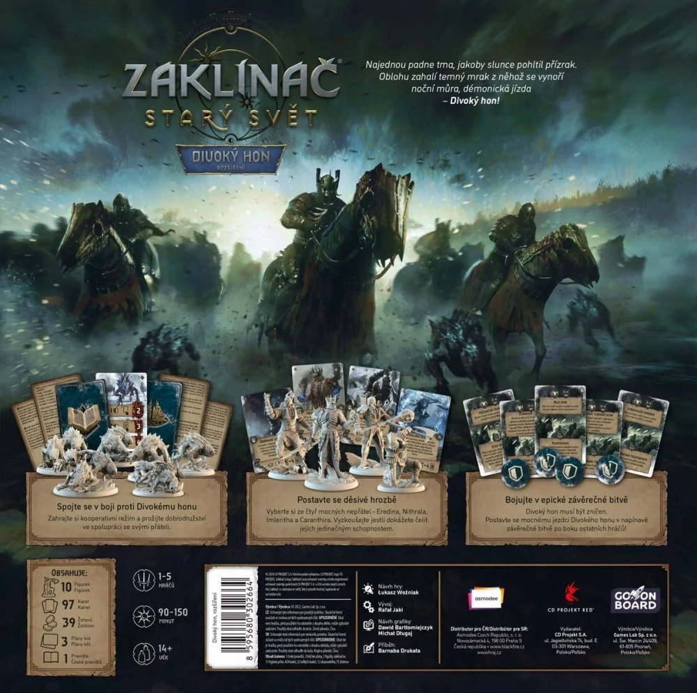 Zaklínač: Starý svět – Divoký hon, obsah balení