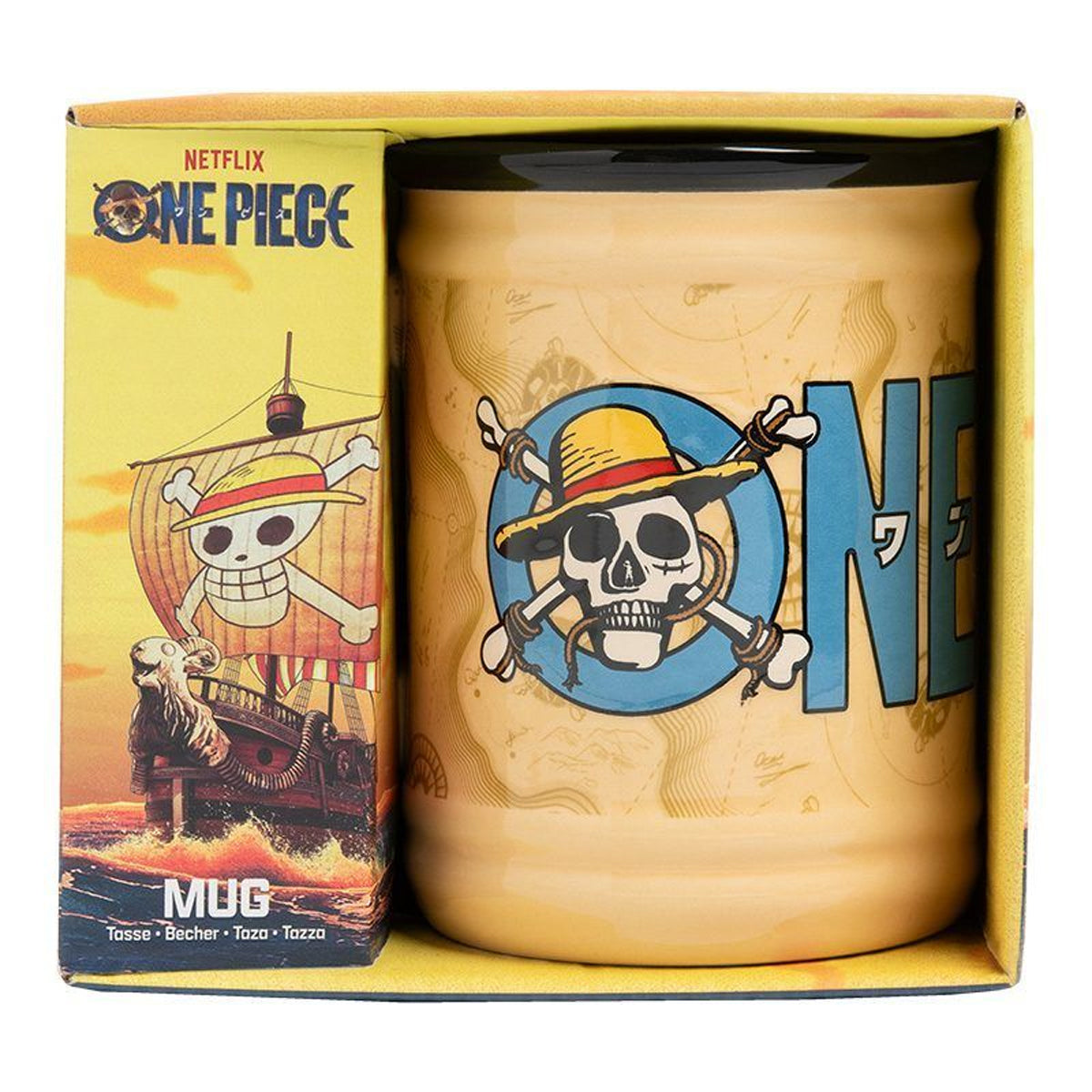One Piece Shaped Mug Jolly Roger 350 ml – další produktový pohled