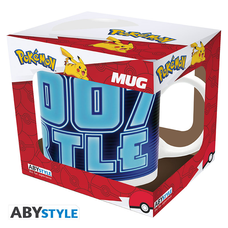 Pokémon hrnek Squirtle Neon 320 ml – hrnek v originální dárkové krabičce