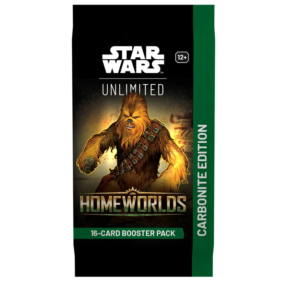 Star Wars: Unlimited – Homeworlds Carbonite Edition Booster Display, prototypový pohled 3