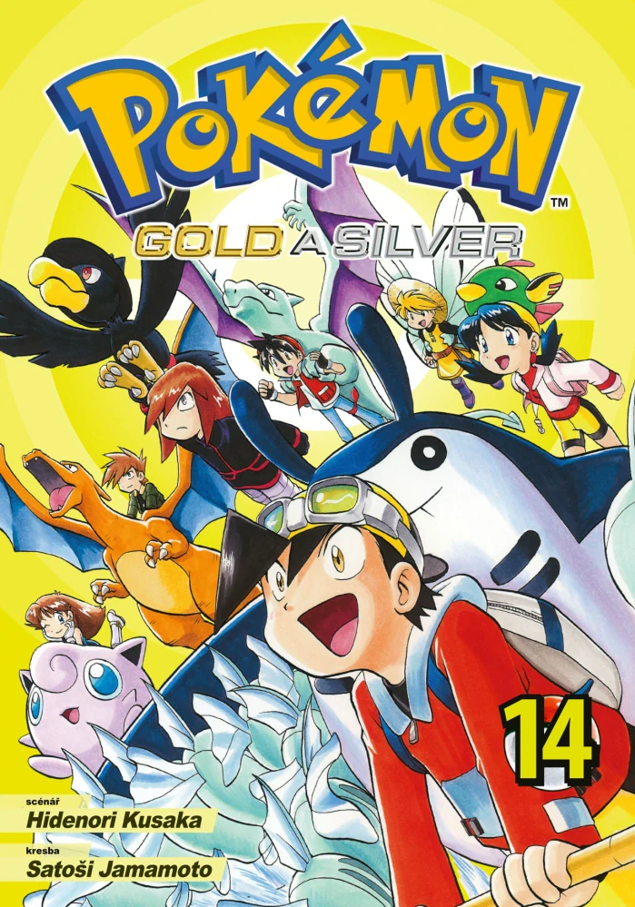 Pokémon manga 14 – obálka svazku zařazeného do kompletní sady 1–20