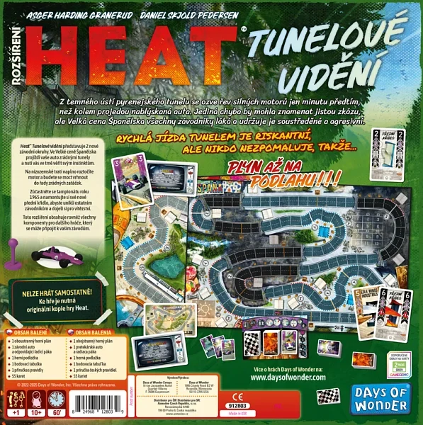 Heat: Tunelové vidění – karty rozšíření