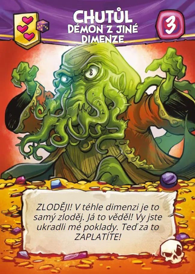 Lotři – karta Chutůl, démon z jiné dimenze