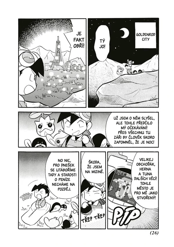 Pokémon 9 (Gold a Silver) – ukázka vnitřní strany 5