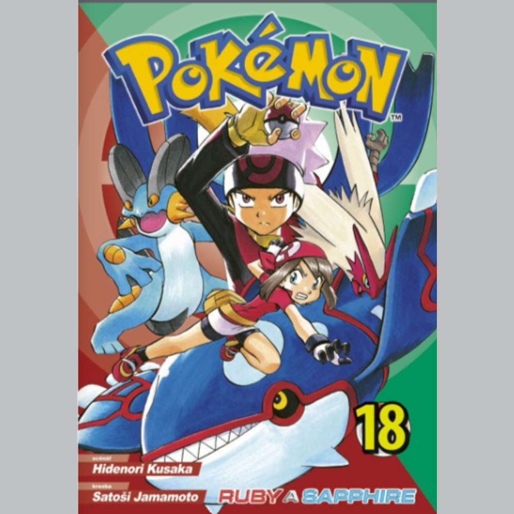 Pokémon 18 (Ruby a Sapphire) – manga