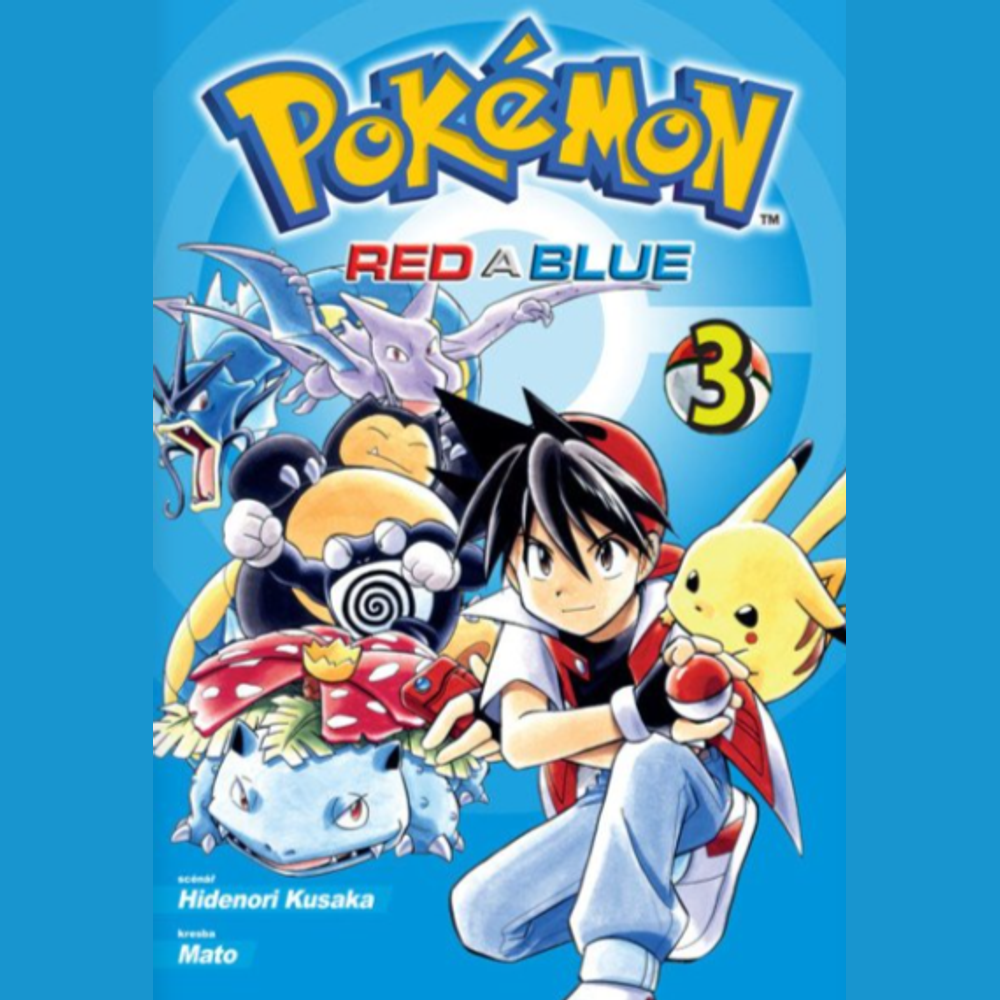 Pokémon 3 (Red a Blue) – manga