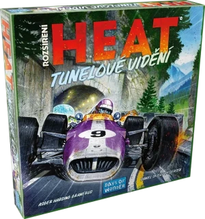 Heat: Tunelové vidění – přední strana krabice českého rozšíření