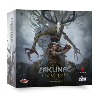 Zaklínač: Starý svět – Deluxe edice, přední strana krabice hry