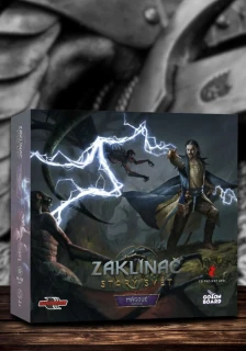Zaklínač: Starý svět – Mágové: přední strana krabice rozšíření