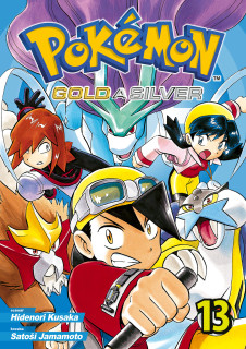 Pokémon 13 (Gold a Silver) – obálka mangy