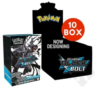 Pokémon  Scarlet & Violet - Black Bolt Booster Bundle 10x - Case