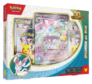 Pokémon TCG: 30th Celebration Sylveon ex Box