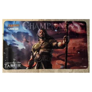 Hrací podložka Magic: The Gathering Dragons of Tarkir Game Day Champion – Sarkhan Vol